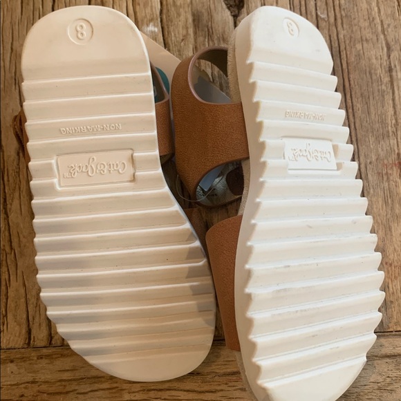 Cat & Jack Brown Cognac Shaelyn Sandal Toddler 8 NEW NWT - Picture 4 of 5